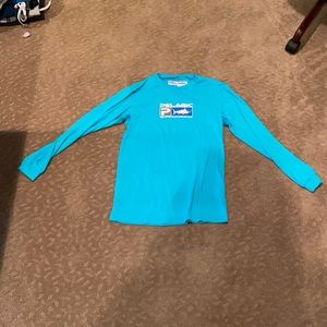 Pelagic Teal Swim Shirt Size Youth Medium